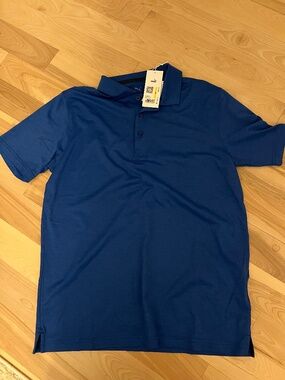 Puma Men's Blue Polo Shirt